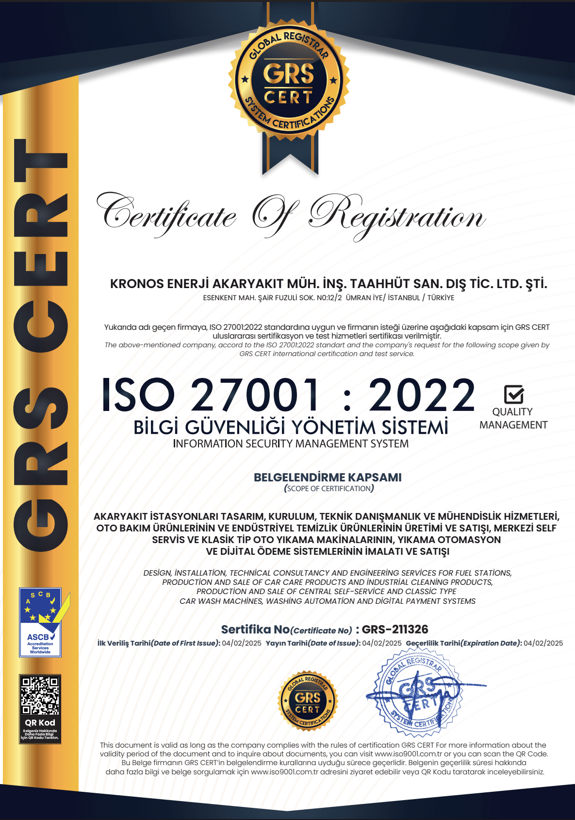 ISO 27001 Information Security