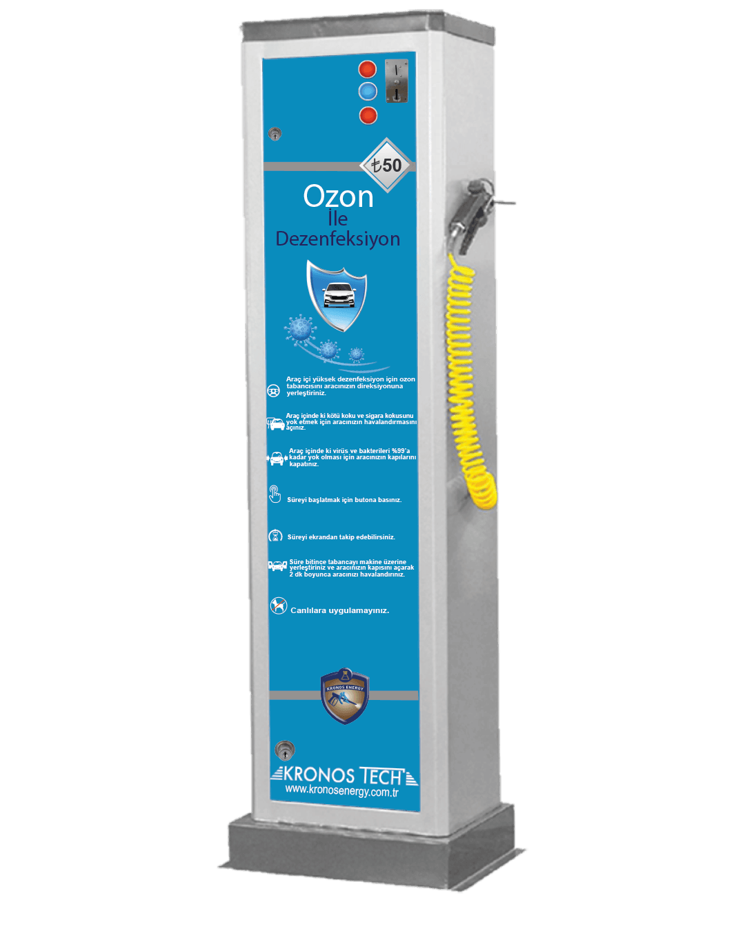 Ozone Car Disinfection
